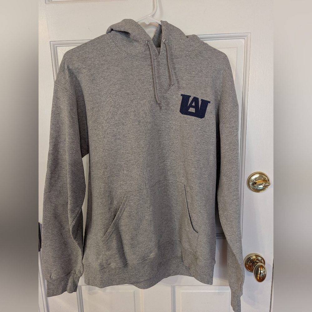 Funimation Unisex My Hero Academia UA High Gray Hoodie Sz M Anime